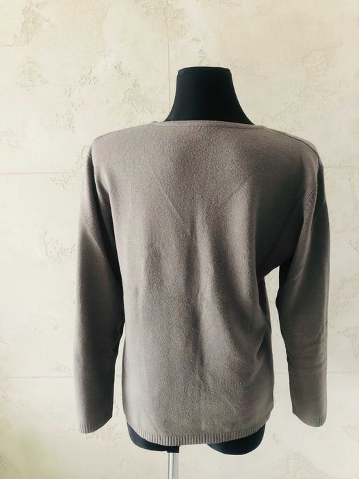 Sweter tunika bluzka damska szara XL 42