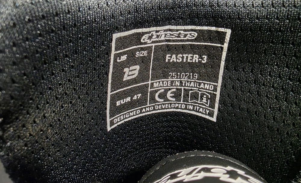 Alpinestars Faster 3 
BLACK YELLOW FLUO LIGHT
BLUE