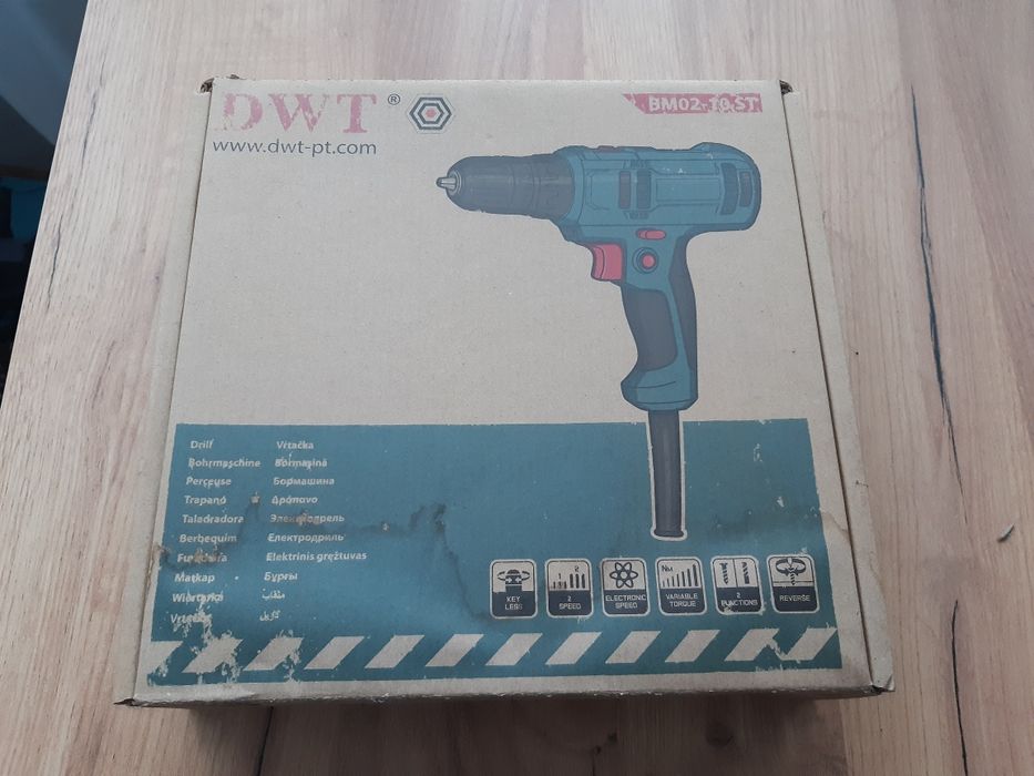 Шуруповерт DWT, шуруповёрт сетевой ДВТ