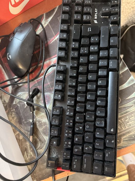 Pc gaming/teclado e mouse