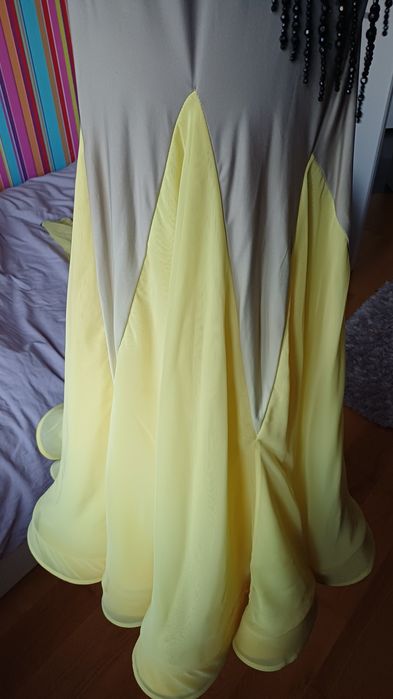 Sukienka do tańca towarzyskiego. styl standardowy