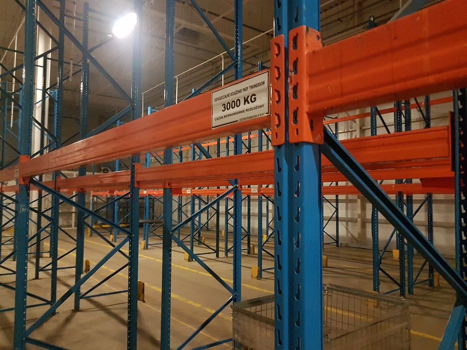 Trawersy stow  , regały paletowe magazynowe regał palet garaż
