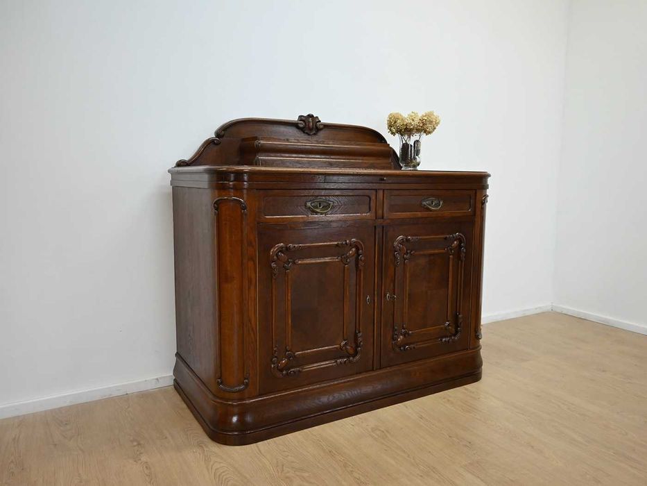 piękna komoda w ciepłym dębie 120306