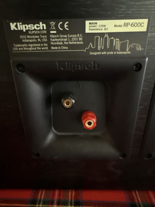 Coluna central Klipsch RP-600C