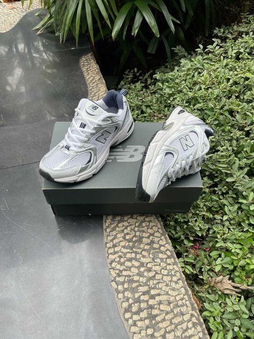 New Balance 530 White Silver Metallic R.38.5