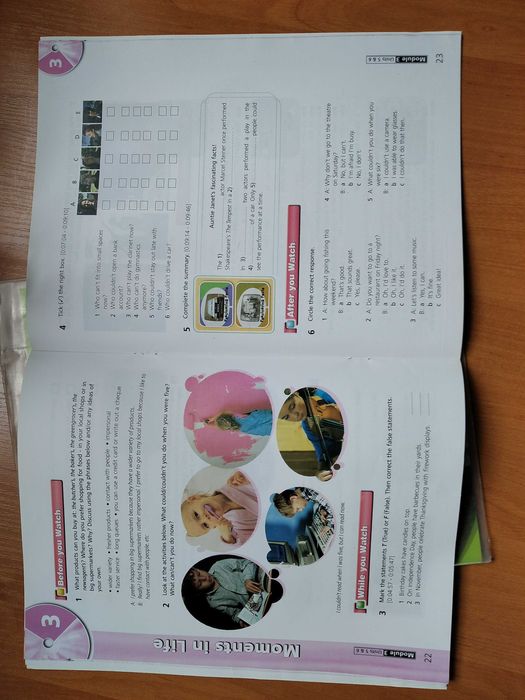 Робочий зошит до диску Activity Book DVD