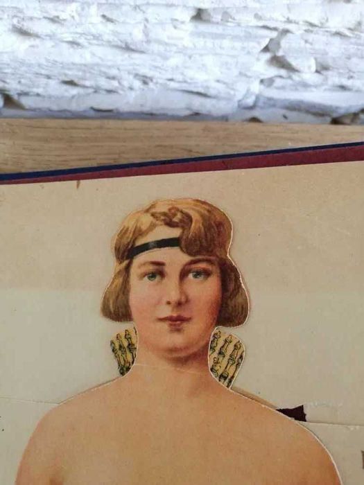 Stara książka medyczna Praktischer Hausschatz... antyk