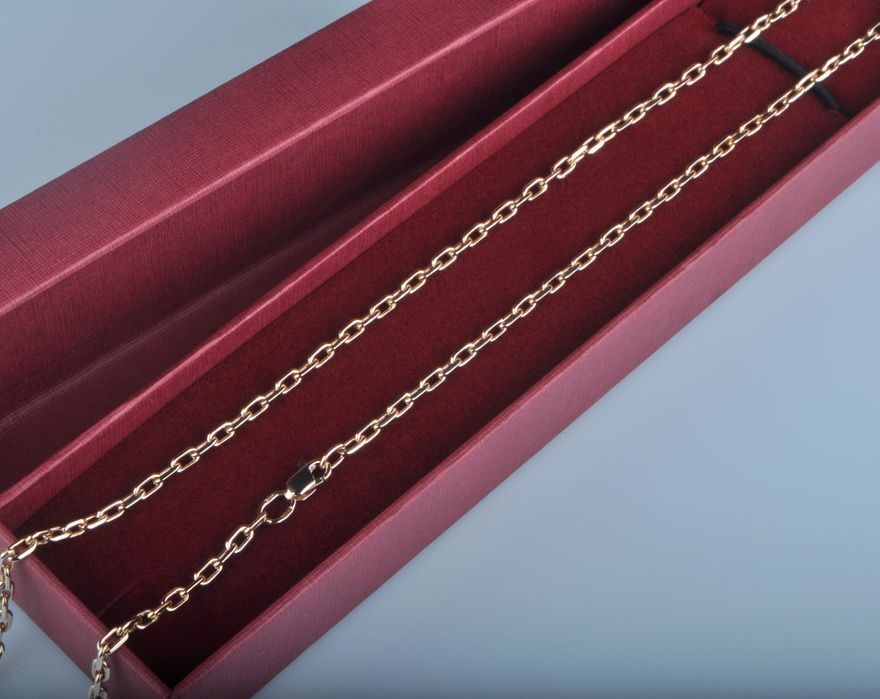 Золотая цепочка Якорная  15.27g - 60см