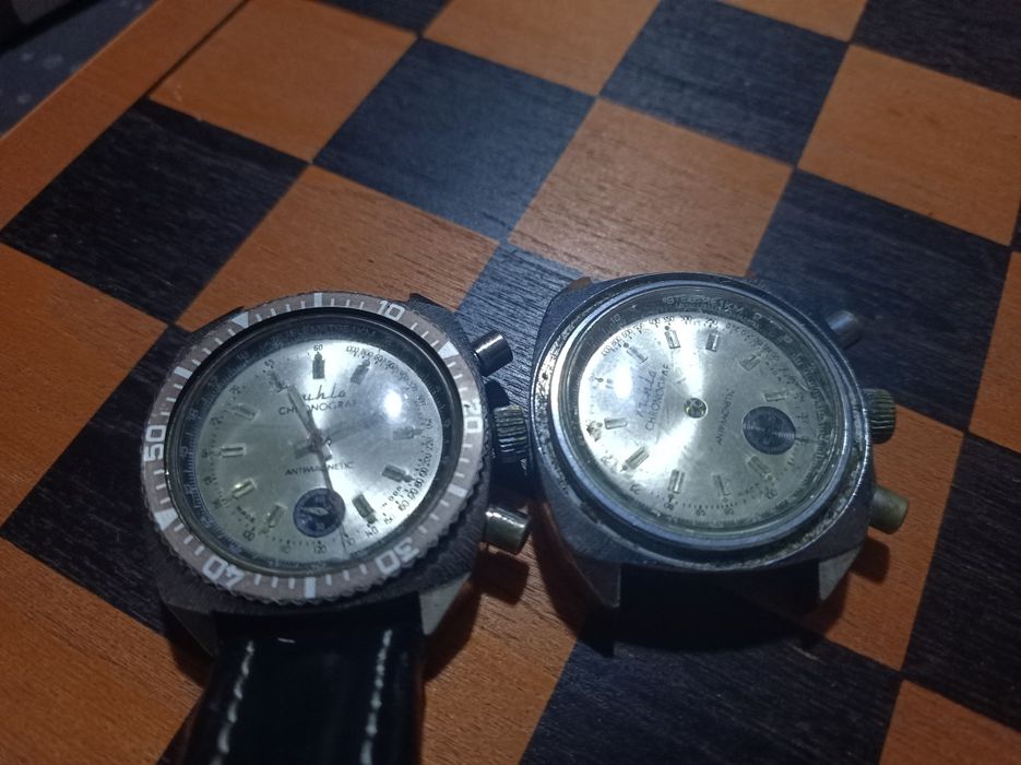 Ruhla хронограф часы