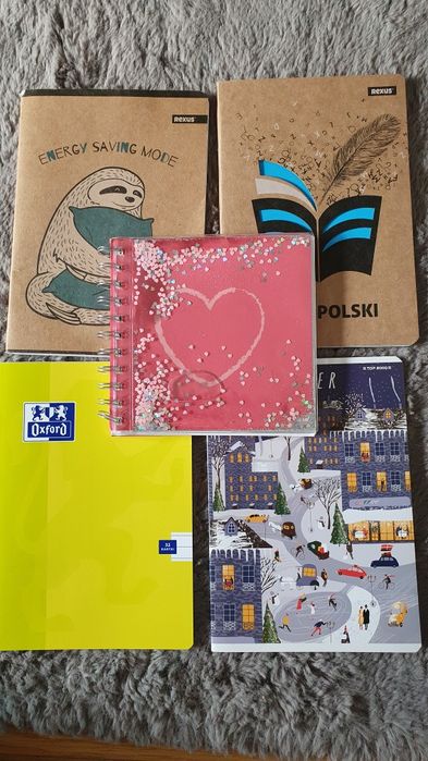 Zeszyty nie tylko do szkoły :)
