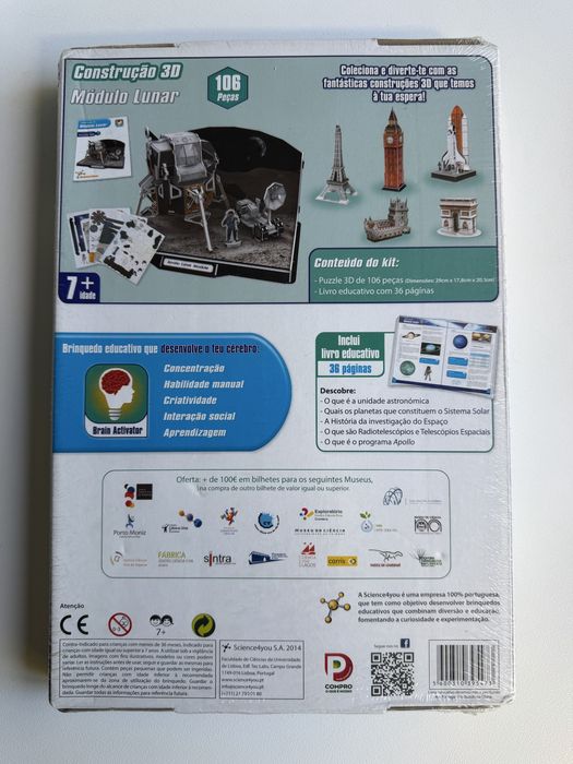 Excelente Construção 3D - Módulo Lunar