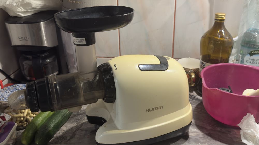 Wyciskarka wolnoobrotowa hurom do sokow mozna robic malarony