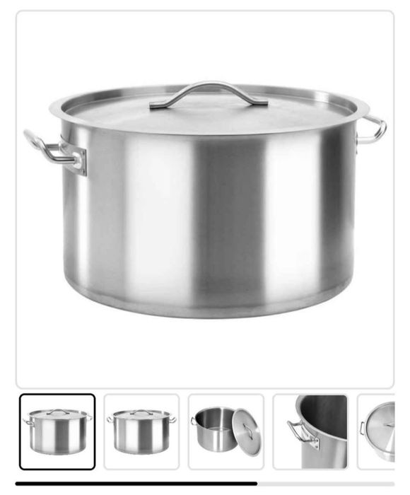 Panela acero inoxidable 44l