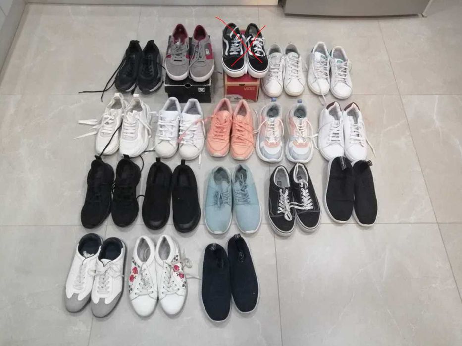 Conjunto Sapatilhas Mulher Reebok, Adidas, Vans, All Stars 36, 37, 38