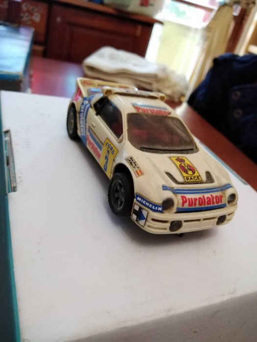 carros antigos de pista eléctrica marca scalextric
