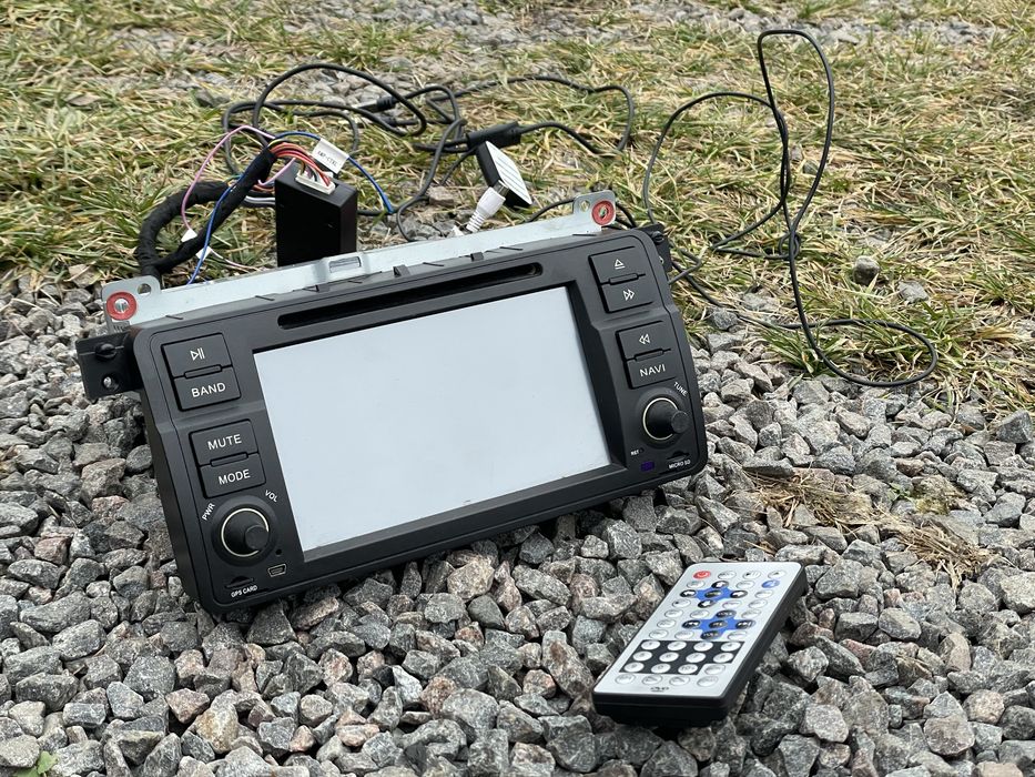 Магнитола BMW e46 сост. новой БМВ AUX CD GPS USB