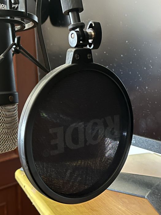 Microfone Rode NT1 Black - Como Novo