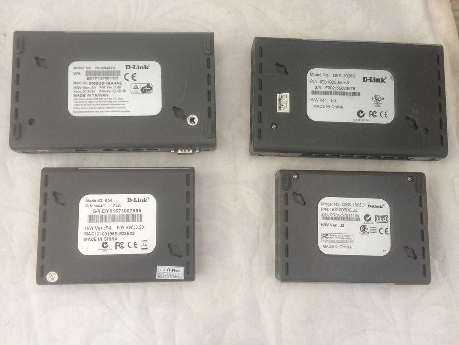 Роутер модем свитч D-LINK D 604 DI 804HV DES 1008D 1005D TL-WR741ND