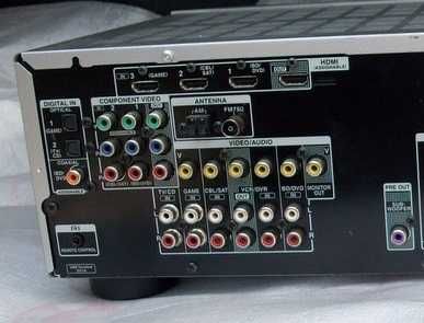 Amplituner Onkyo TX SR 313  USB mp3 wzmacniacz kino domowe