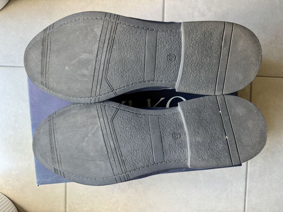 Buty garniturowe męskie Ryłko