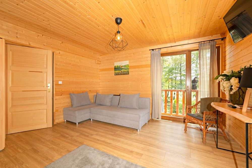 mazury, jezioro, sauna, balia, widok, łódka, pomost, dom