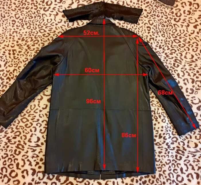 Куртка мужская кожаная UPSTAR Continental р.50-52/185 оригинал