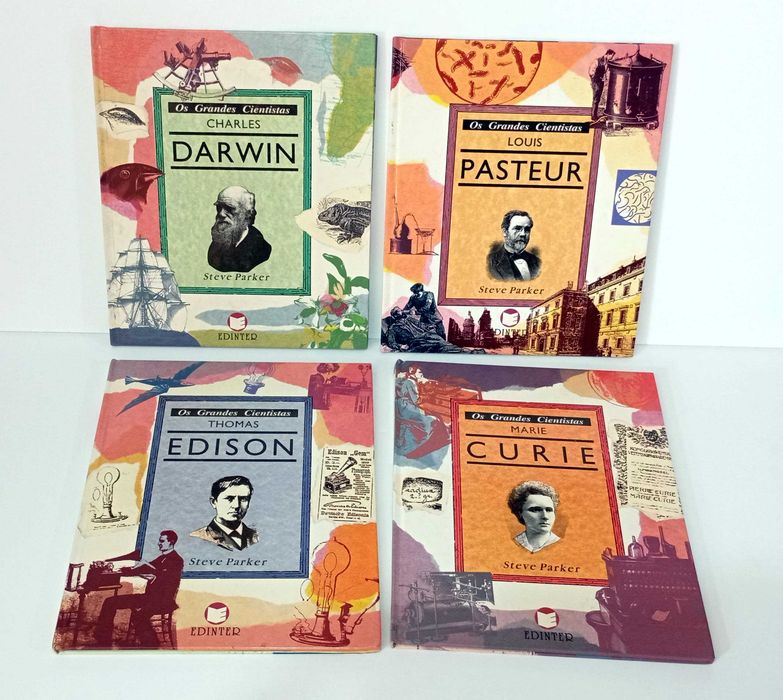 Livros da Coleção - Os Grandes Cientistas