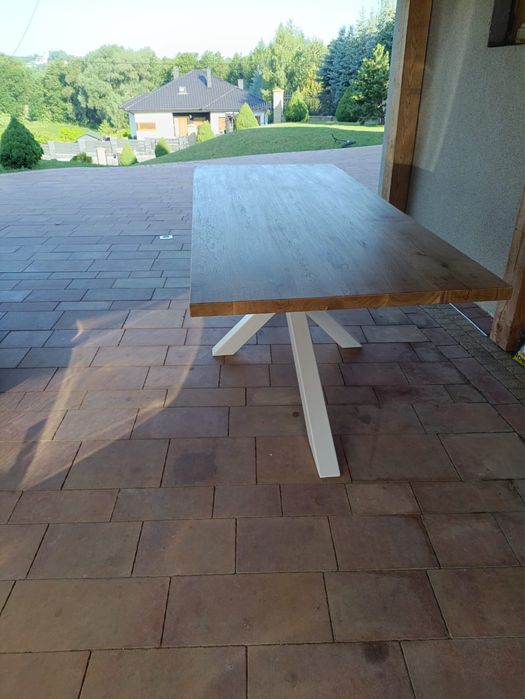 Stól debowy 220x90 cm