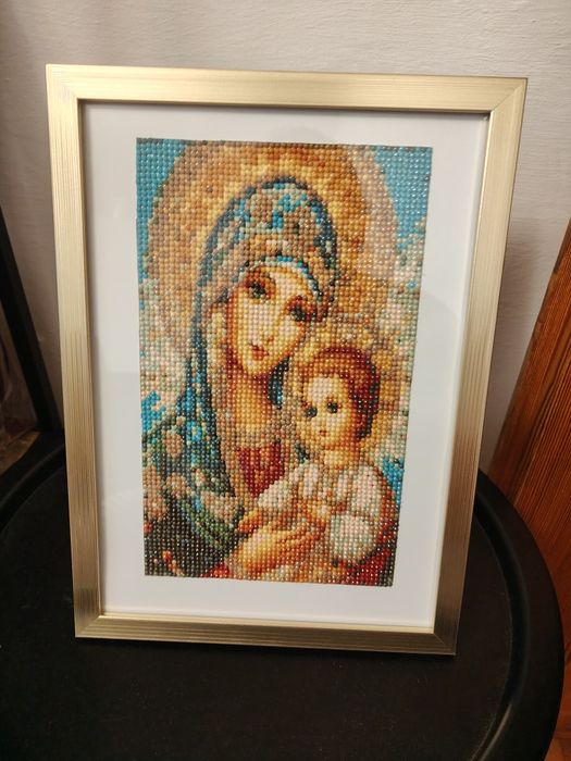 Obraz z diamencików