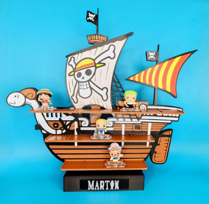 Expositor figuras One Piece Going Merry Funko Bitty Pop!