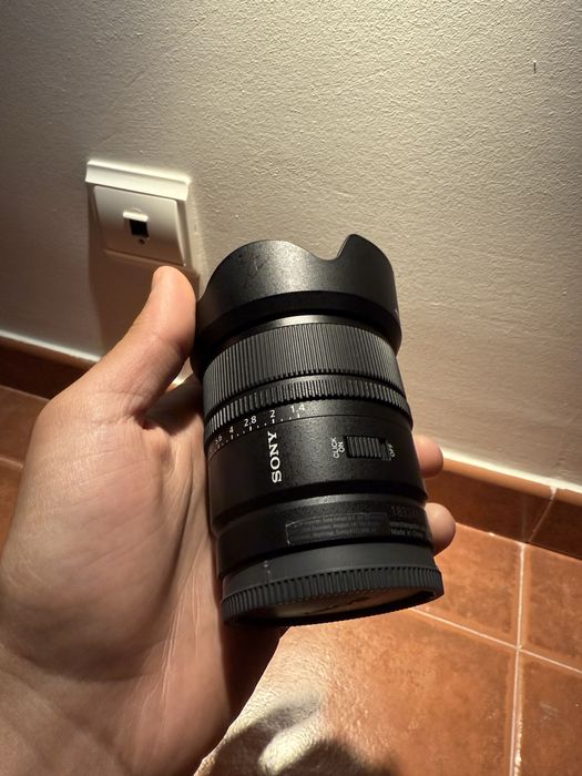 Objetiva Sony E 15mm 1.4 G