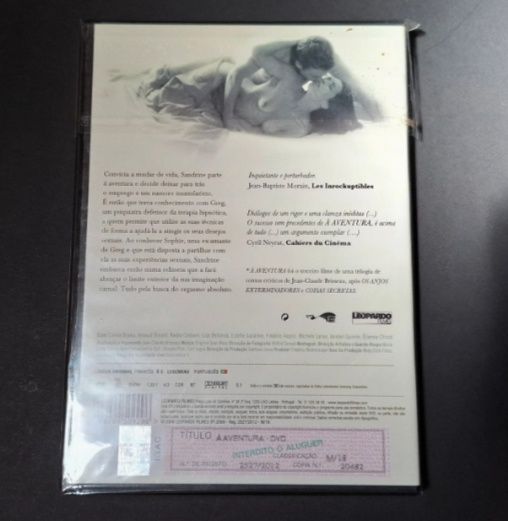 DVD á aventura - Jean claude brisseau