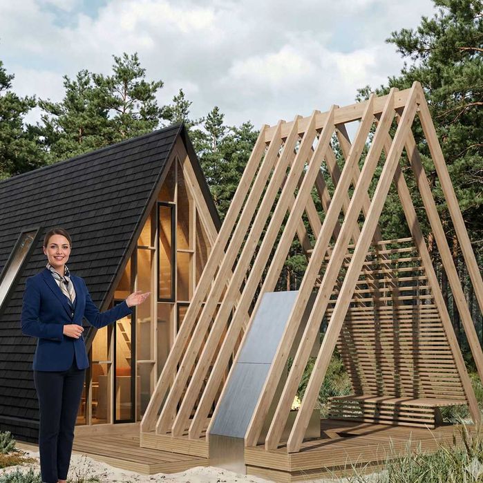 Dom nad morzem sprzedam - typ - BRDA - "nowoczesna stodoła". Mrzeżyno - HIT - tylko 145 000 z/netto !