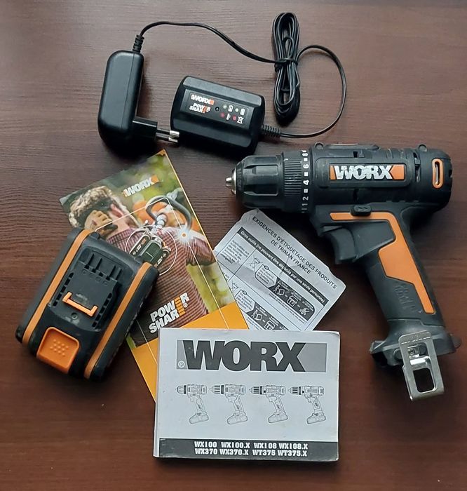Шурупокрут шуруповерт Worx WX100
