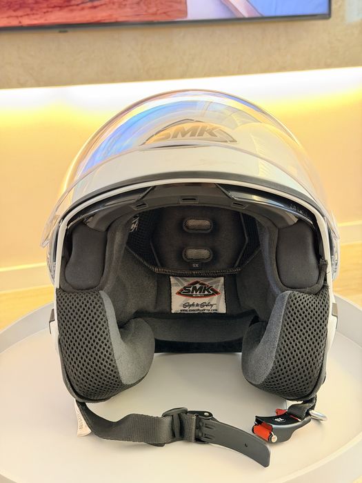 Capacete Jet SMK tamanho XS