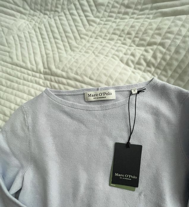 Sweter Marc o’polo błękitny xs nowy