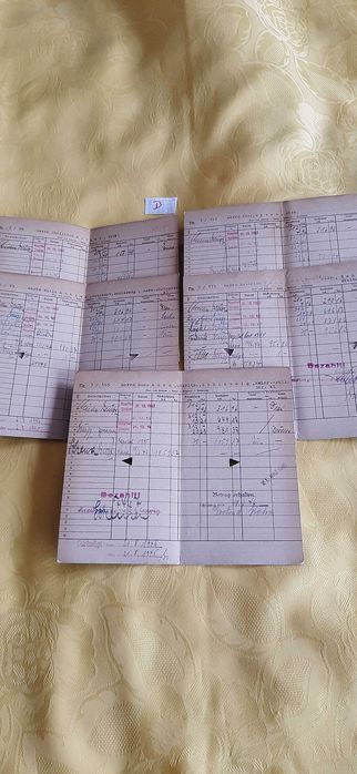 Germany 5 szt .Książeczka Oszczędnościowa rok 1942 pismo gotyk- RARE D