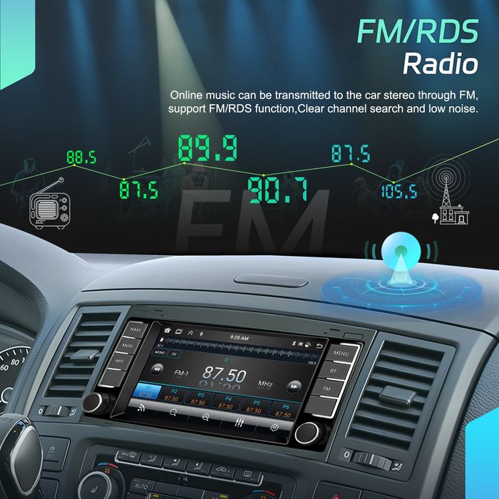 Radio Android 4/64Gb Carplay VW Touareg,T5,Multivan