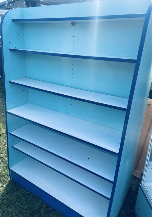 Напольна двостороння полиця, розмір 1500x1000x400 мм