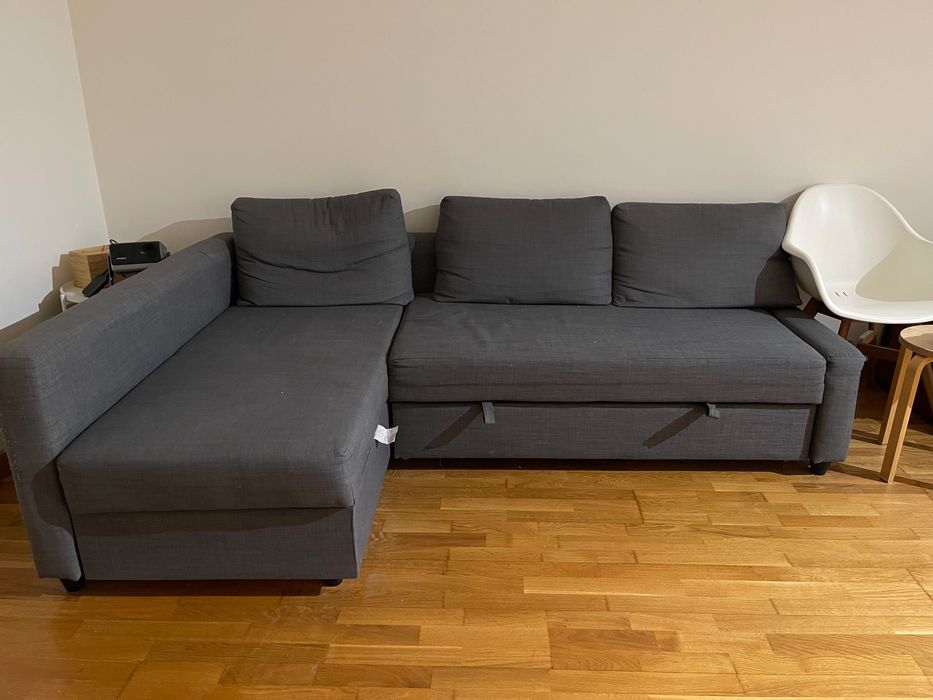 Sofá-cama com arrumação FRIHETEN Ikea