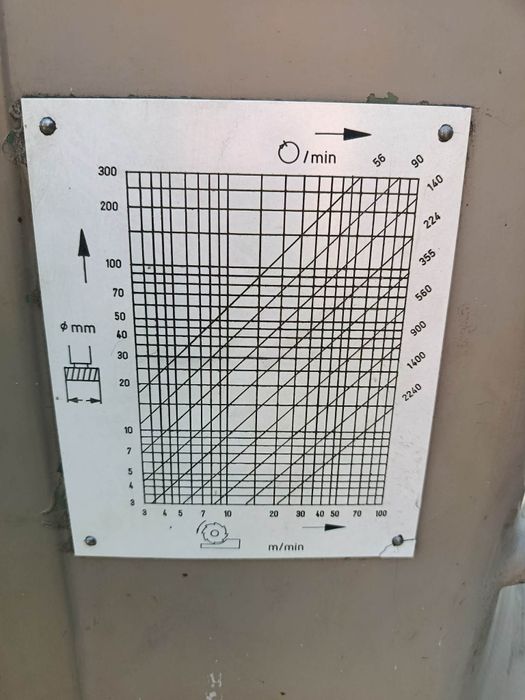Frezarka narzędziowa do metalu WMW FUW 315X800/1