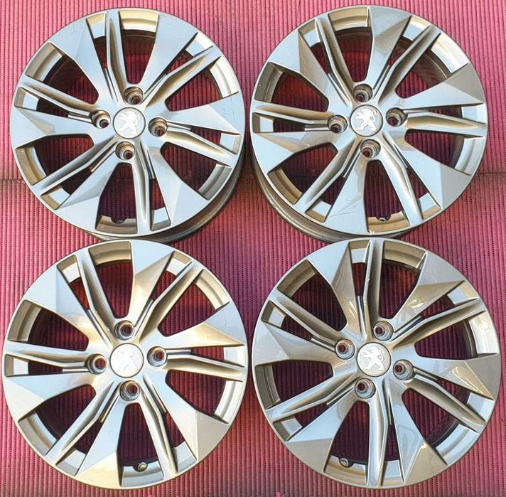4138-Jantes 16 4x108 Originais Peugeot 208, tbm para Citroën
