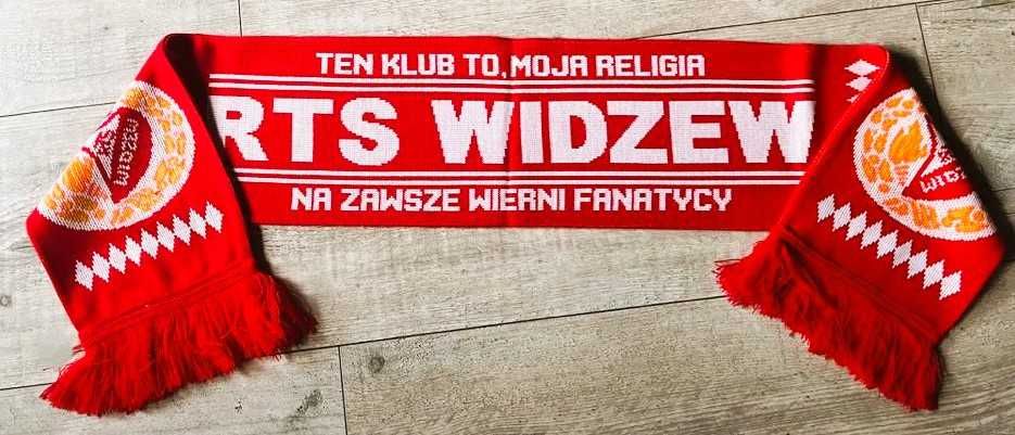 Widzew Łódź !! Szalik szal piłkarski sportowy