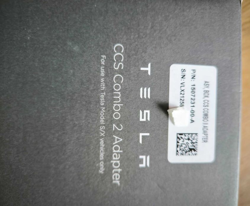 Adaptardor CCS Combo2 - TESLA ORIGINAL - NOVO