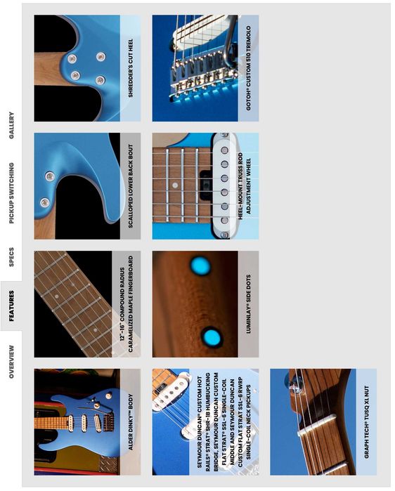 Электрогитара Charvel Pro-Mod DK22 SSS - Electric Blue