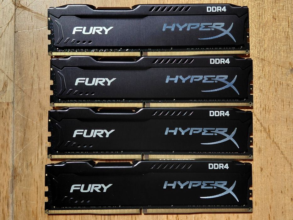 Pamięć RAM DDR4 HyperX FURY 32GB 4x8GB 2133MHz CL14 HX421C14FB2K2/16