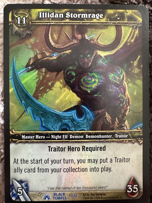 Cartas World of Warcraft