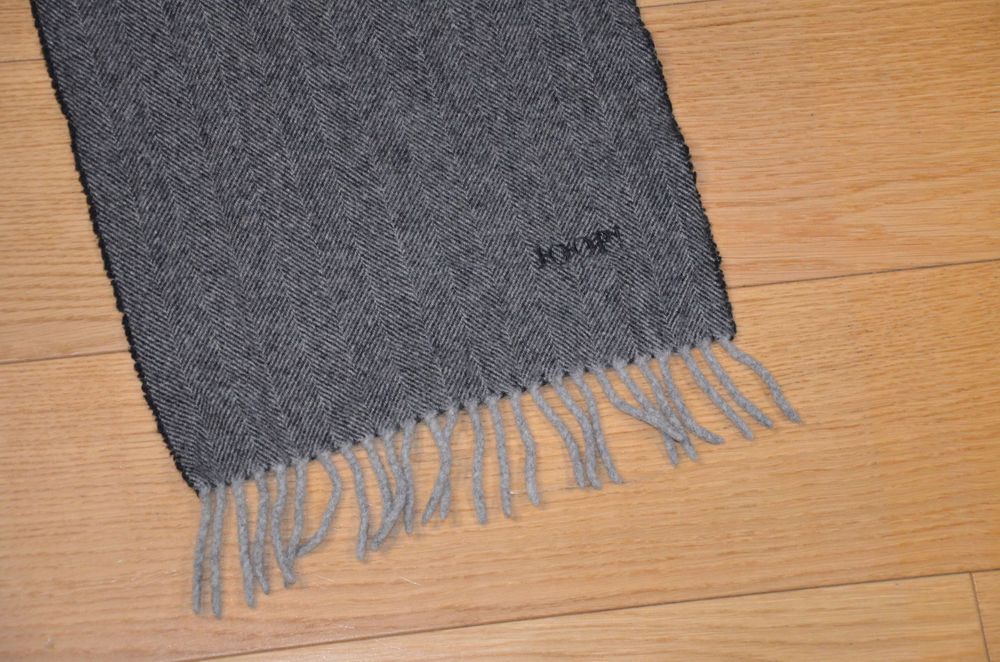 szal/szalik Joop! 100% wool szarości