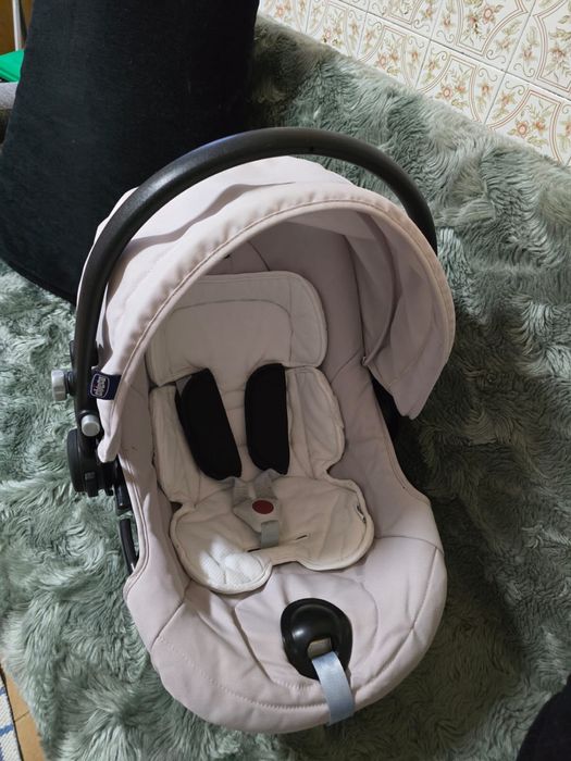 Carrinho de bebê chicco 3 em 1