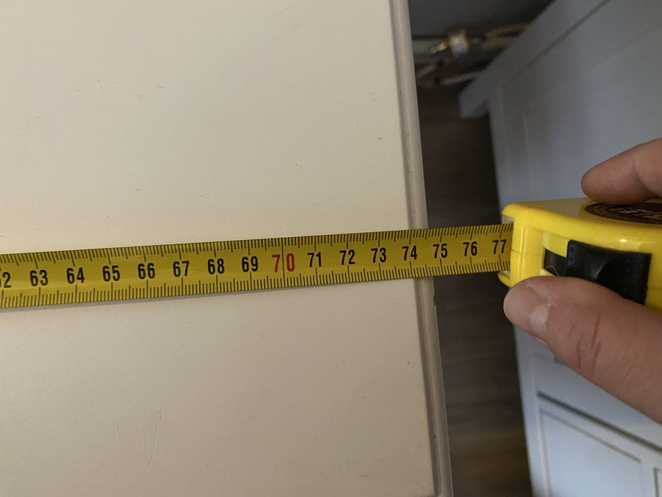 Toaletka biala z lustrem